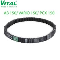 Dây curoa 2 mặt AB 125/150, PCX 125/150, VARIO 125/150, CLICK 125/150 ,VARIO 160,CLICK 160 Dây curoa VITAL hàng Thái lan