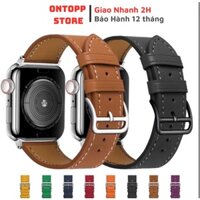 Dây Da AppWatch Thời Trang Sang Trọng Khóa Thép 316L Dành Cho Series SE 6 | 5 | 4 | 3 | 2 | 1