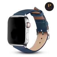 Dây da bò cao cấp Apple Watch 40mm 44mm 38mm 42mm cho đồng hồ Apple Watch IWatch Series 5 4 3 2 1 - Xanh - 38mm40mm41mm
