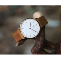 Dây Da Bò Sáp Chốt Thông Minh Thay Thế Cho Đồng Hồ Cổ Điển Các Loại SmartWatch, Samsung Watch, Huawei Watch