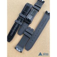 Dây da cá sấu đồng hồ Franck Muller nữ màu đen size V32