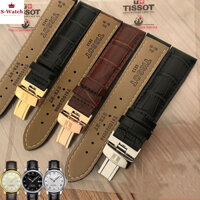 Dây da cho đồng hồ TISSOT 1853 T41 T063 PRC200 16 18 19 20 21 22MM thời trang nam nữ[12,001]