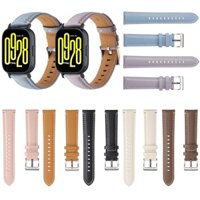 Dây Da Cho Redmi Watch 5 Active Watch5 lite Đồng Hồ Thông Minh Dây Đeo Tay Cao Cấp Nam Nữ