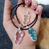 Dây da đeo cổ hồ ly (mẫu 2)