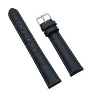 Dây da đồng hồ 16mm G072 Xanh dương