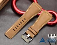 Dây da đồng hồ Bell & Ross màu vàng bò