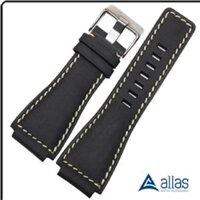 Dây da đồng hồ Bell & Ross màu đen
