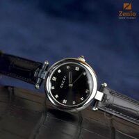 Dây Da Đồng Hồ Gucci – Dây Da Cá Sấu Màu Đen