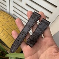 Dây da đồng hồ IWC da cá sấu Alligator