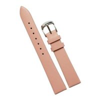 Dây da đồng hồ nam nữ ba bê mỏng BO-07 TRƠN KHÔNG ĐƯỜNG MAY size 10 12 14 16 18 20 22mm nhiều màu - Hồng Nude,22mm