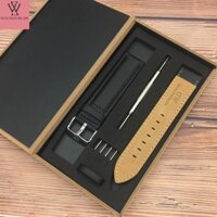 Dây Da Đồng Hồ Thay Thế Dành Cho Đồng Hồ DW Daniel Wellington - Tặng Kèm Hộp Gỗ