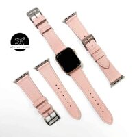 Dây Da Mềm Màu Hồng baby Dành Cho Đồng Hồ Thông Minh Series 7 6 5 4 3 2 1