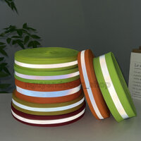 DÂY DẠ QUANG VẢI, CUỘN DÂY PHẢN QUANG VẢI 3M MAY QUẦN ÁO, DÂY CẢNH BÁO PHẢN QUANG AN TOÀN LAO ĐỘNG