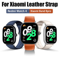 Dây Da Sang Trọng Tương Thích Cho Xiaomi Redmi Watch 4 / Xiaomi Band 8 Pro Vòng Tay Thay Thế Dây Màu Chính Thức Phụ Kiện Correa