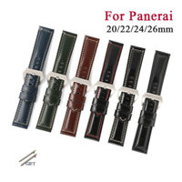 Dây da thật 20mm 22mm 24mm 26mm cho dây đeo đồng hồ Panerai Dây đeo đồng hồ da bò cao cấp Vòng tay nam