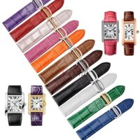 Dây Da Thay Thế Cho Đồng Hồ cartier tank london 14mm 16mm 18mm 20mm 22mm