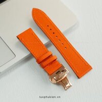 Dây da thủ công Epsom Cam dành cho Apple Watch đồng hồ thông minh Series 1/2/3/4/5/6/7/SE