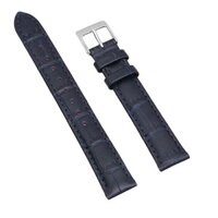 Dây da tổng hợp đồng hồ 16mm L003-03-16 Xanh dương