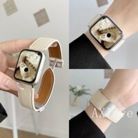 Dây da từ tính cho iWatch 46mm 42mm Series 10 9 8 7 6 5 4 SE Band cho Apple Watch Ultra2 49mm 45 41 44 40 38mm