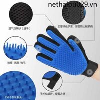 Dày Đặc 259 Móng Tay Làm Sạch Thú Cưng Găng Tay Mèo Silicon Chống Cắn Găng Tay Massage Mèo Tắm Tẩy Lông Bàn Chải Lược