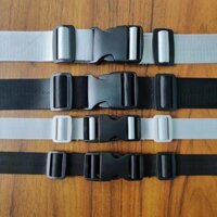 Dây đai an toàn cho ghế ăn trẻ em màu xám bạc, phụ kiện xe đẩy có dây đai cố định hai điểm [djy]