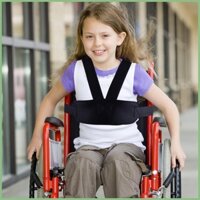 Dây Đai An Toàn Cho Ghế Ngồi Xe Lăn Thoáng Khí Chống Té Ngã Co Giãn Pxu1Vn