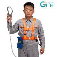 Dây đai an toàn đệm ba điểm tiêu chuẩn quốc gia Đai an toàn làm việc trên cao ở công trường Dây đai an toàn hai lưng dây an toàn điện lực