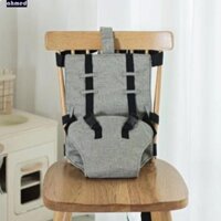 Dây đai an toàn ghế ăn cho bé AHMED, Dây an toàn cho ăn di động chống rơi cho trẻ em, Dây nịt an toàn cho ghế có thể gập lại có thể điều chỉnh đơn giản Ghế ngồi ô tô