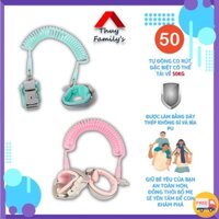 DÂY ĐAI CHỐNG LẠC CHO BÉ, AN TOÀN KHI DẮT TRẺ ĐI CHƠI LÕI THÉP, CHỐNG XOẮN, CÓ KHÓA AN TOÀN]