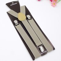 Dây Đai Chữ Y Nam Nữ Yếm Quần Cạp Chống Trượt 3 Kẹp Cố Định Điều Chỉnh Lễ Hội Party Sinh Nhật HCM - Kem