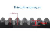 Dây đai chuyển động thang máy 5mm*15mm