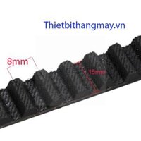 Dây đai chuyển động thang máy 8mm*15mm