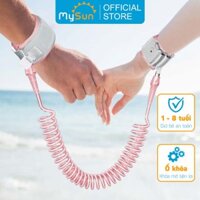 Dây đai dắt em bé đi dạo, vòng đeo tay chống lạc cho trẻ MySun.
