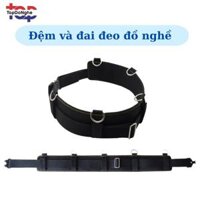Dây đai đệm đeo túi đồ nghề điện nước, camera kèm đai kim loại