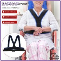 Dây đai ghế ngồi xe lăn SAPNAP, Dây đeo thắt lưng xe lăn thoải mái thoáng khí, Dây đeo điều dưỡng chống rơi Unisex có thể điều chỉnh Phụ kiện xe lăn