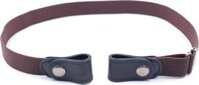 Dây Đai Half Belt Thắt Lưng Dây Nịt Quần Thun Co Giãn Không Khoá LeGaXi - Nâu