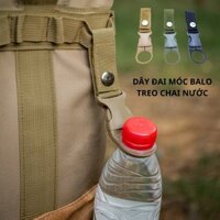 Dây đai móc balo treo chai nước phụ kiện leo núi, cắm trại, đi bộ đường dài, các hoạt động ngoài trời.