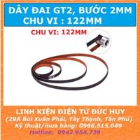 DÂY ĐAI RĂNG GT2, CHU VI 122MM, BẢN RỘNG 6MM