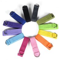 Dây Đai Tập Yoga Sợi Cotton, Dây Kéo Tập Yoga - Hỗ Trợ Kéo Giãn Chân Tay, Uốn Người Tập Yoga, Giúp Bạn Có Một Cơ Thể Dẻo Dai - Tím Nhạt