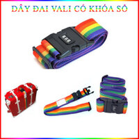 Dây Đai Vali Có Khóa Số Cao Cấp Chất Liệu Tốt