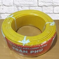 Dây dẫn điện Trần Phú bọc dẹt 2x2.5 cuộn 100 mét chính hãng Phương Liệt