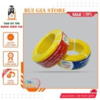 Dây dẫn điện Trần Phú bọc dẹt 2x1.0 cuộn 100 mét (chính hãng)