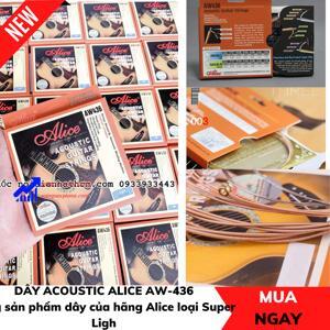 Dây đàn guitar Acoustic Alice AW432