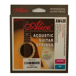 Dây đàn guitar Acoustic Alice AW430