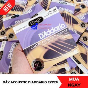 Dây đàn Guitar Acoustic DAddario EXP26