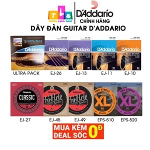Dây đàn Guitar Acoustic DAddario EJ26