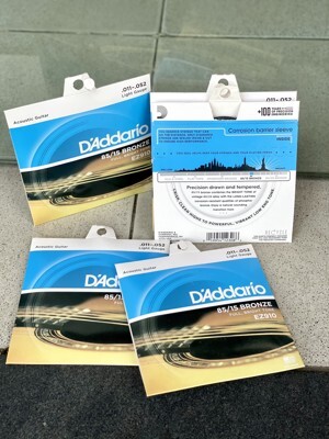 Dây đàn guitar acoustic D’addario EZ910