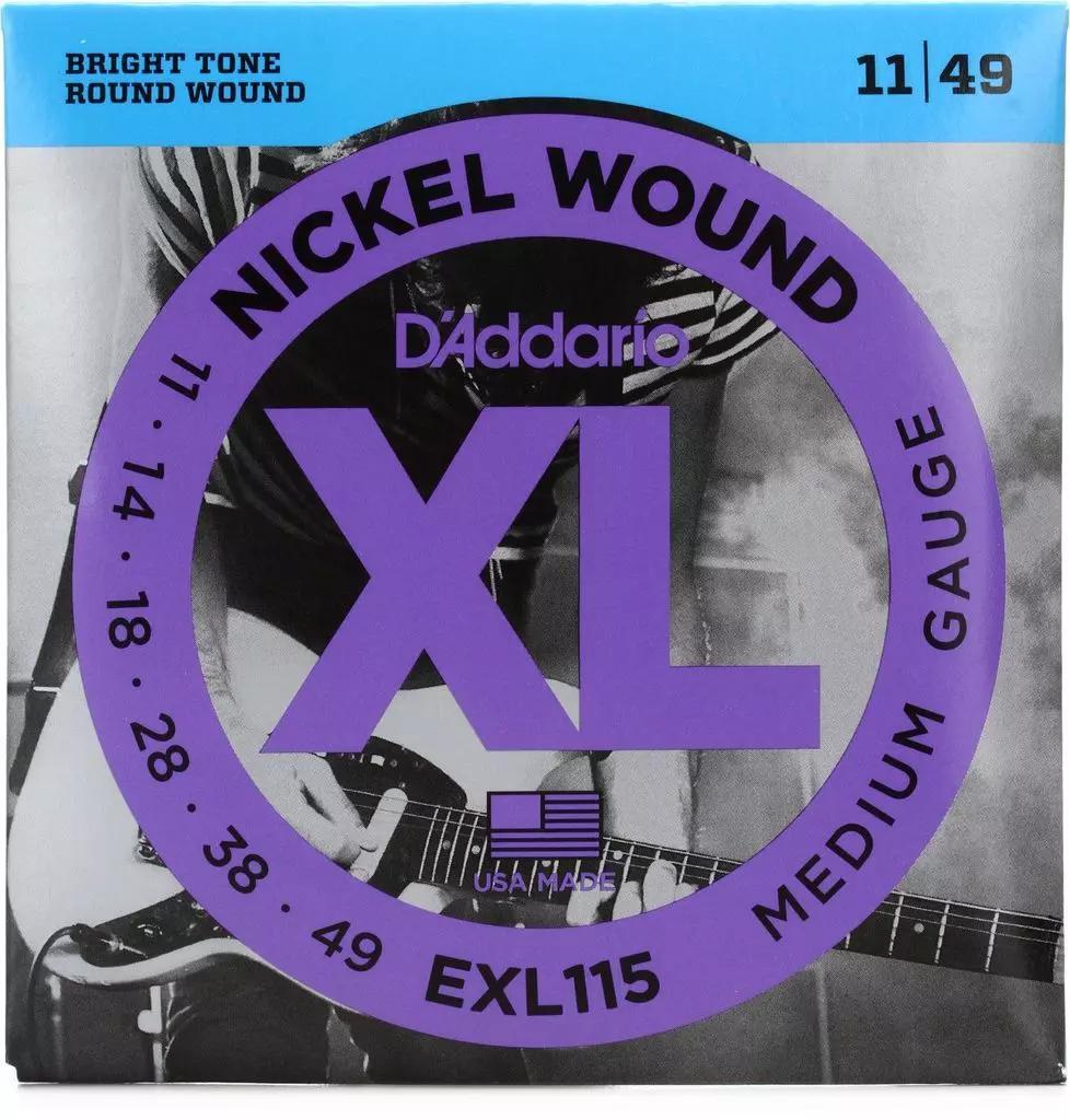 Dây đàn guitar Acoustic D'addario EXL115