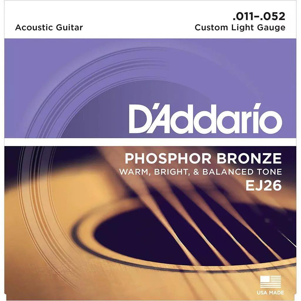 Dây đàn Guitar Acoustic DAddario EJ26
