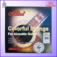Dây Đàn Guitar Acoustic Nhiều Màu Alice AW435C Chính Hãng